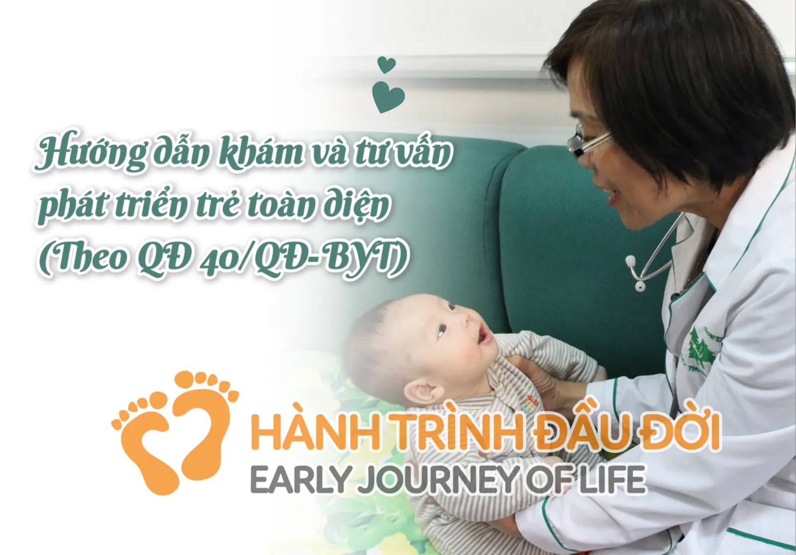 Hướng dẫn khám và tư vấn phát triển trẻ toàn diện (Theo Quyết định 40/ QĐ-BYT)