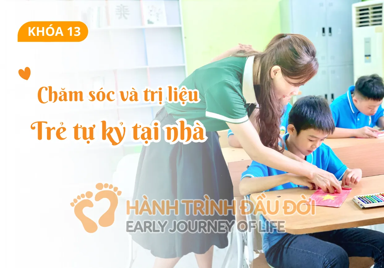 Chăm sóc và trị liệu trẻ tự kỷ tại nhà 